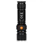   LED mini zseblámpa újratölthető 3W XPE 180LM, 1200mAh, 5 üzemmód LAT-KMR7