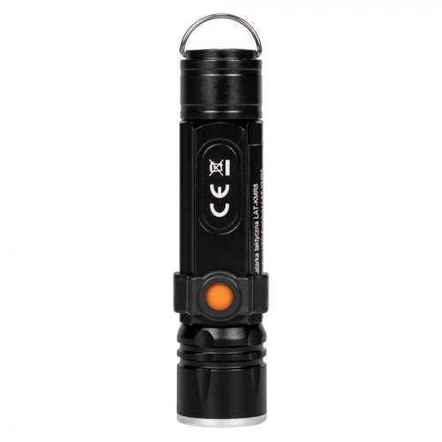 Taktikai  LED-es zseblámpa 6 funkcióval LAT-KMR8