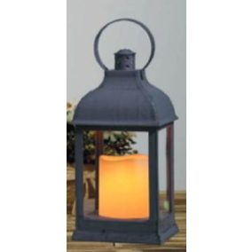 LED-es lámpás fekete házzal, meleg fehér fénnyel (832)