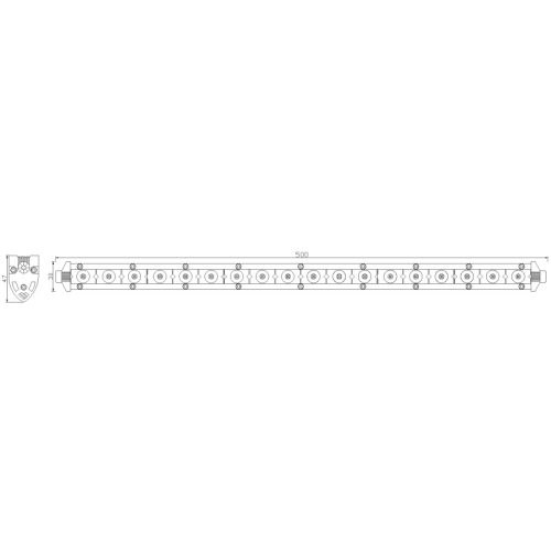 Panel LED 18xLED