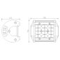 Panel LED 12xLED