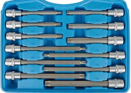 Dugókulcs készlet 1/2" TORX 32db-os T20 - T70 *A