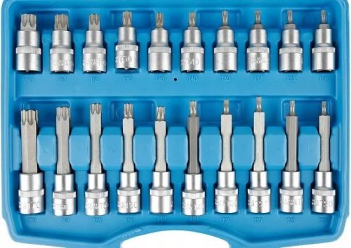 Dugókulcs készlet 1/2" TORX 32db-os T20 - T70 *A