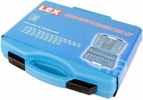 Dugókulcs készlet 1/2" TORX 32db-os T20 - T70 *A