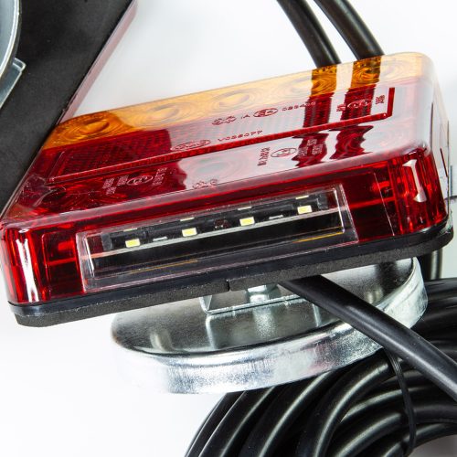 Utánfutó mágneses LED lámpakészlet MAR-POL