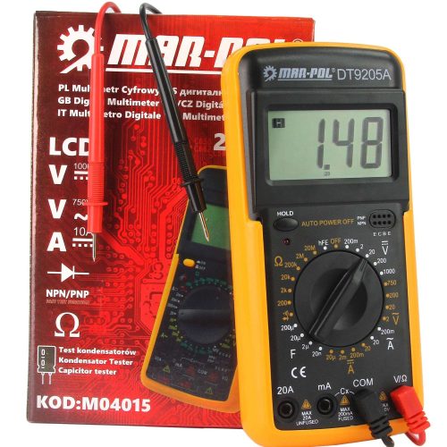 Multiméter LCD 1000V MAR-POL