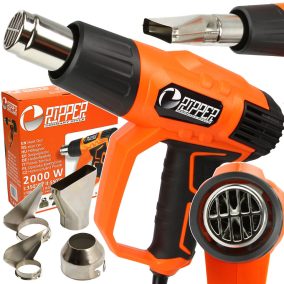 Elektromos hőlégfúvó 350-550°C, 2000W RIPPER