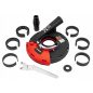 Sarokcsiszoló porelszívó adapter 180mm