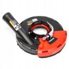 Sarokcsiszoló porelszívó adapter 180mm