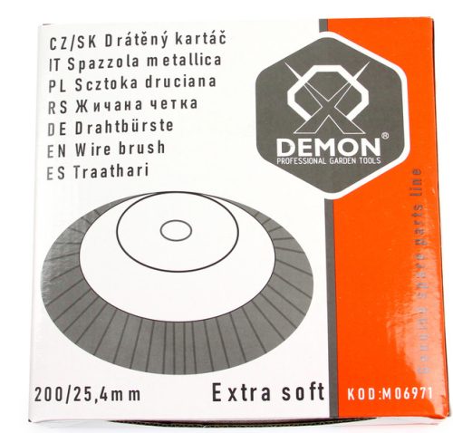 Drótkorong 200 mm / 25,4 mm bozótvágóhoz