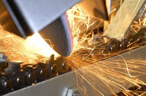 Láncfűrészlánc élezőtárcsa 100x10x3,2mm (barna) MAR-POL