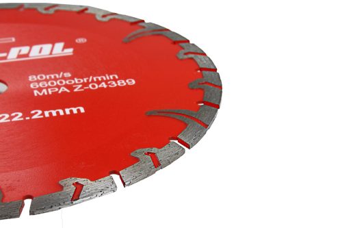 Gyémántvágó korong 230x7,5x22,2mm *A