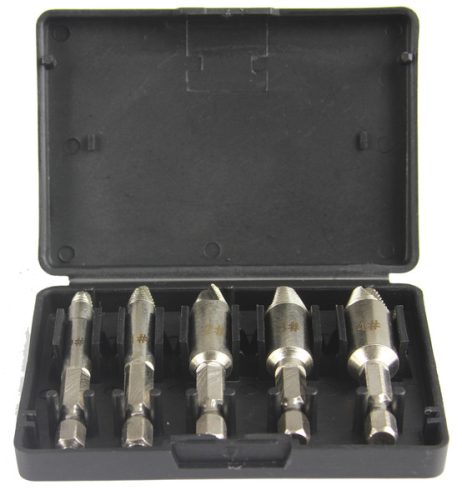 Hegesztési varrat fúró klt. 5db-os 6,8,10,12,14mm MAR-POL