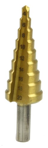 Kúpos lemezfúró készlet 4 db-os HSS, 4-12, 4-20, 4-30, 4-32 mm