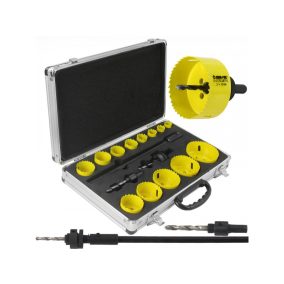 Körkivágó BI-METAL 17 db-os, 19 - 76 mm 