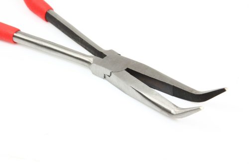 Hosszú hajlított fogó klt. 4db-os 280 mm 