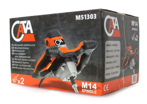Elektromos festékkeverő keverőszárral 2900W CATA (M51304)
