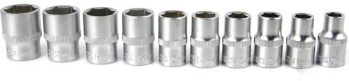 Dugókulcs klt. 1/4", 12 db-os 10-22 mm *A