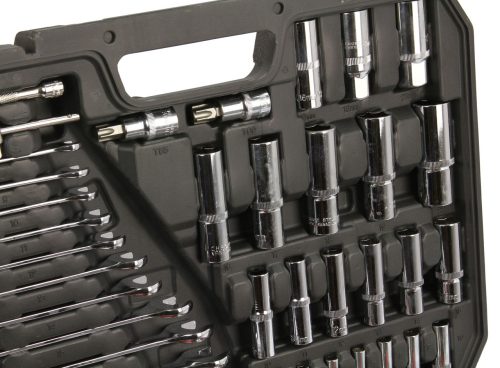 Dugókulcs készlet 1/4", 3/8", 1/2" 216db-os MAR-POL *A