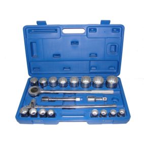 Dugókulcs klt. 3/4 colos, 21 db-os,12-es 19-50 mm *A