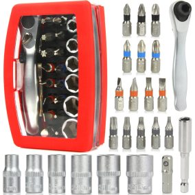 Bit 1/4" klt. 24 db-os + racsni