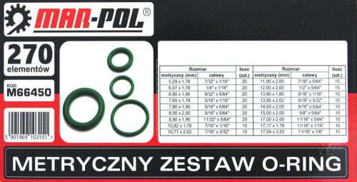 Oring klt. 270 db-os