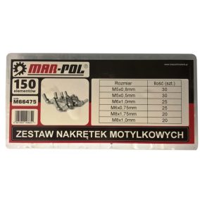 Pillangócsavarok klt. 150 db-os