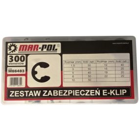 E-klip rögzítő klt. 300 db-os