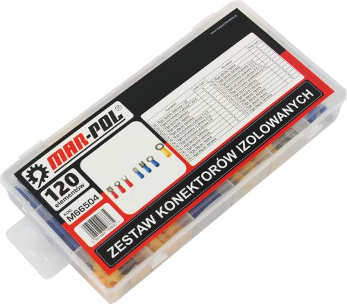 Szigetelt csatlakozó klt. 120 db-os