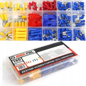 Szigetelt csatlakozó klt. 160 db-os