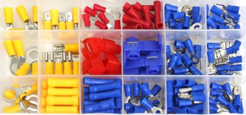 Szigetelt csatlakozó klt. 160 db-os