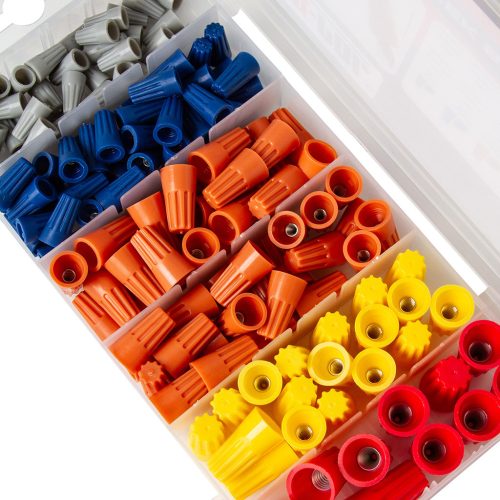 Sodrott kábelcsatlakozó klt. 158db-os MAR-POL