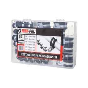 Rögzítőbilincs klt. 52db-os MAR-POL