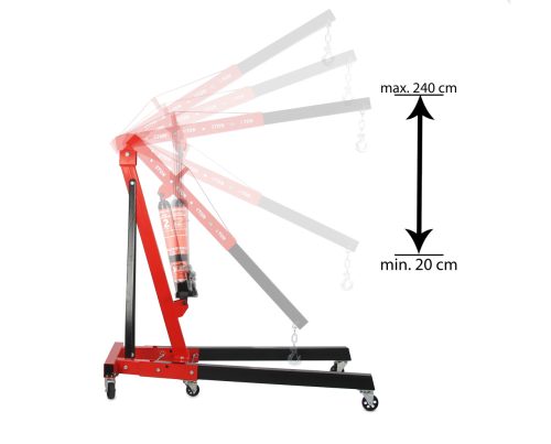 Emelő zsiráf  2000 kg+BLOKK 750kg