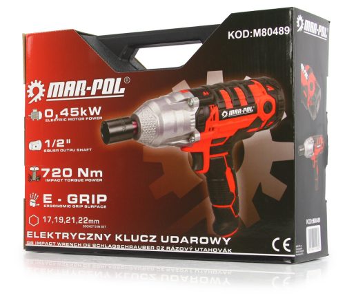 Elektromos ütvecsavarozó 1/2"