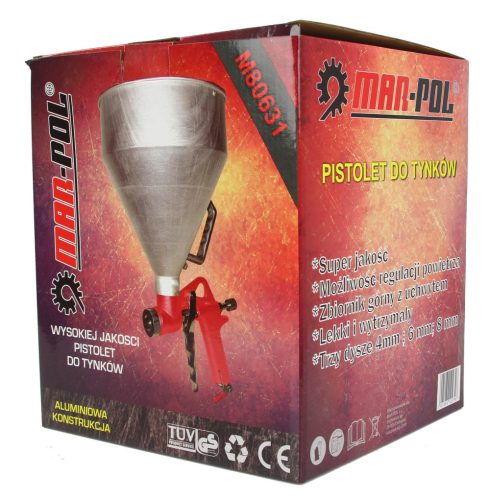 Festékszóró pisztoly 5L, fém tartállyal