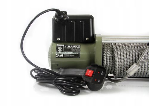 Elektromos csörlő 5897kg, 5,5 LE, 12V Spider Winch