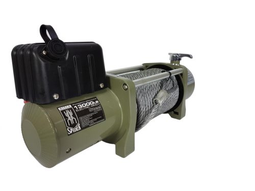 Elektromos csörlő 5897kg, 5,5 LE, 12V Spider Winch