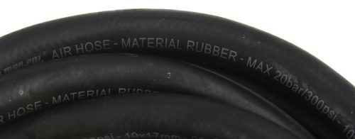Gumi tömlő 10x17mm, 15 fm.