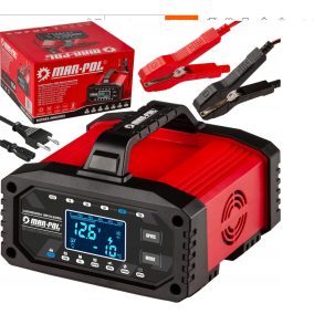 Impulzus akkumlátor töltő 15A, 12/24V MAR-POL