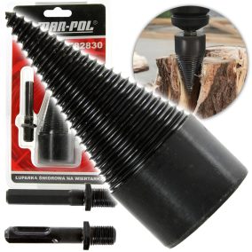 Fúrógépbe fogható fahasító kúp MAR-POL