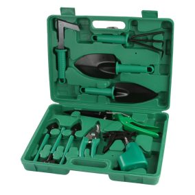 10db-os hobbi kerti  készlet műanyagkofferban