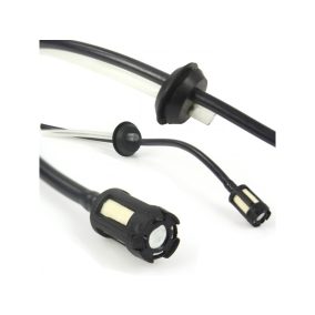 Tömlő szűrővel a kaszához