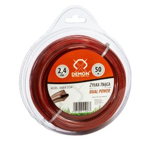 Fűnyíródamil  kétkomponensű 2,4mmx50m szögletes