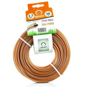 Fűnyíródamil  kétkomponensű 2,7mmx50m négyzet