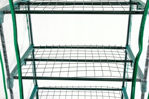 Kerti üvegház 4 polcos, 69x50x160cm