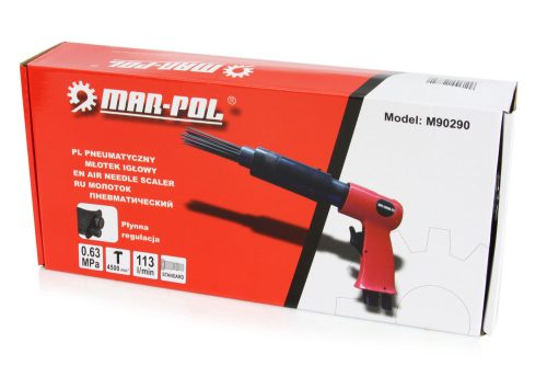 Levegős tűs rozsda- és festékleszedő