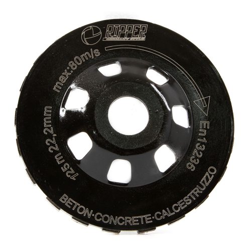 Szegmenses csiszolótárcsa betonhoz 125 mm/22,2 mm két pontos