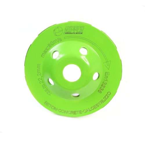 Szegmenses csiszolótárcsa betonhoz 125 mm/22,2 mm dupla soros