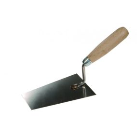 Rozsdamentes kőműves kanál 130 mm